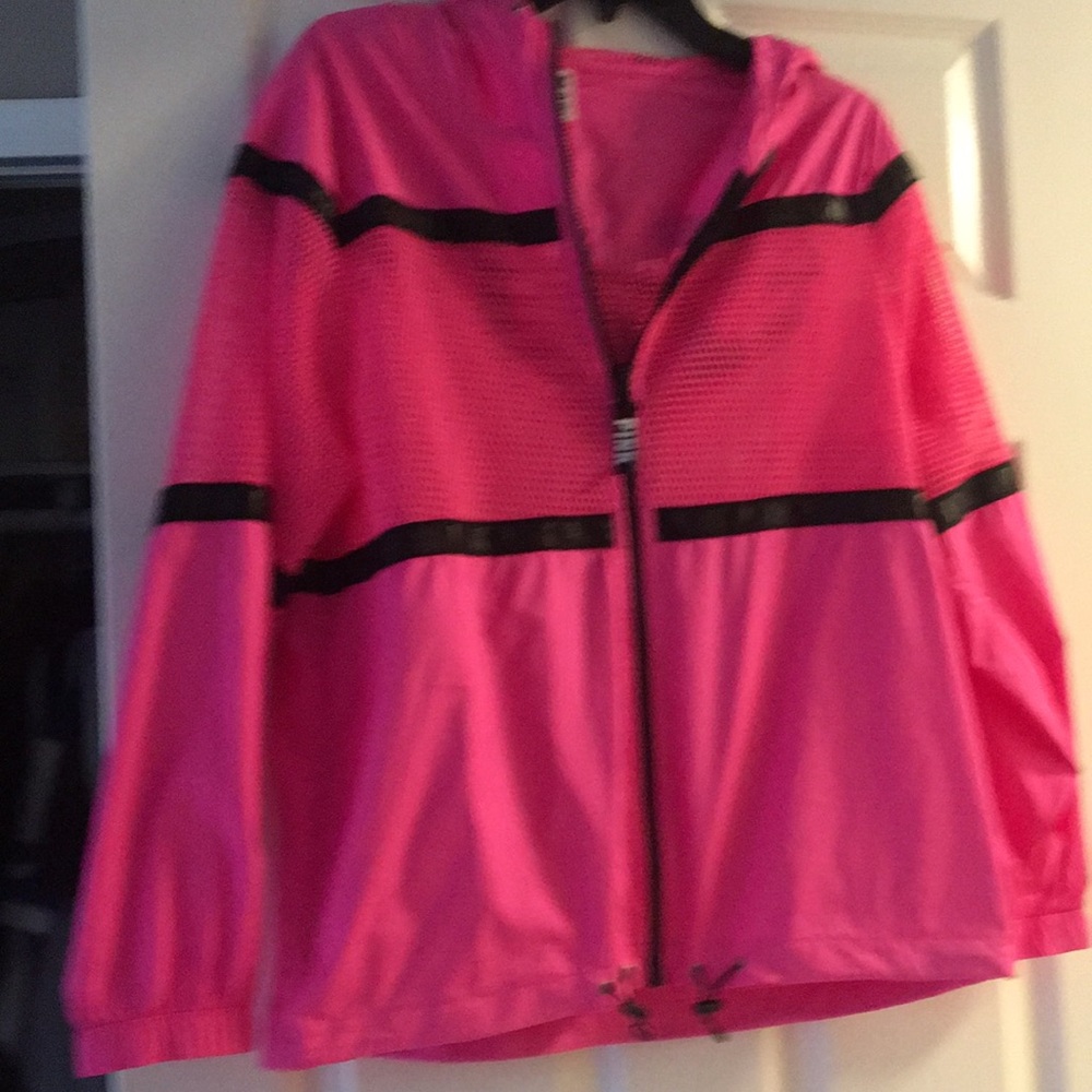 VS pink mesh jacket
